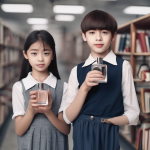 Boy_and_girl_school_students_holding_perfume-٢